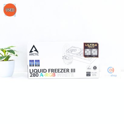 LIQUID COOLING (ชุดระบายความร้อนน้ำ) ARCTIC LIQUID FREEZER III 280 A-RGB (WHITE) P16326