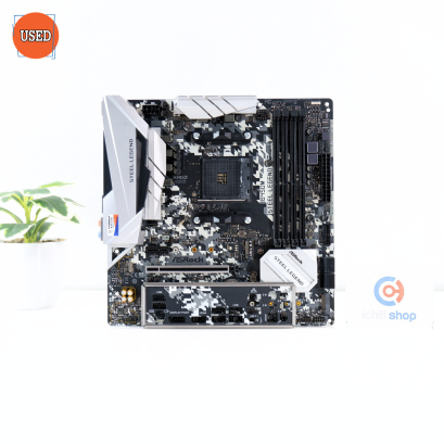 MAINBOARD (เมนบอร์ด) ASROCK B450M STEEL LEGEND P04689