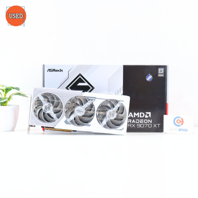 การ์ดจอ (VGA) ASROCK RX 9070XT 16GB 3F STEEL LEGEND P16650