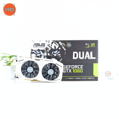 การ์ดจอ (VGA) ASUS GTX1060 3GB 2F DUAL P13395