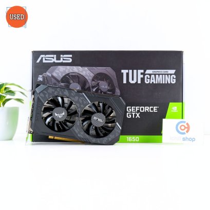 การ์ดจอ (VGA) ASUS GTX1650 4GB 2F TUF GAMING OC P12620