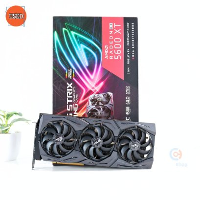 การ์ดจอ (VGA) ASUS RX5600 XT 6GB 3F ROG STRIX GAMING OC P14906