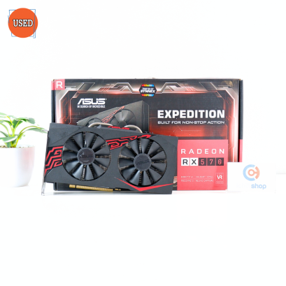 การ์ดจอ (VGA) ASUS RX570 4GB 2F EXPEDITION OC P16747