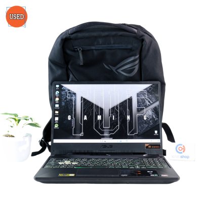 NOTEBOOK (โน๊ตบุ๊ค) ASUS/CPU RYZEN 7 4800H/จอ 15.6 FHD/GPU RTX 3050 4 GB/RAM DDR4 8GB/SSD M.2 512GB P17205