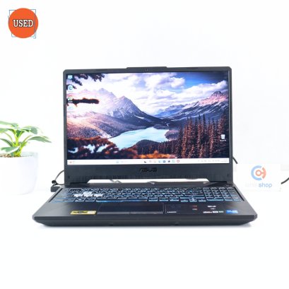 NOTEBOOK (โน๊ตบุ๊ค) ASUS / CPU I5-11400H / จอ 15.6 FHD / GPU RTX 3050 4GB / RAM DDR4 16GB / SSD M.2 512GB P17060