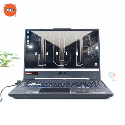 NOTEBOOK (โน๊ตบุ๊ค) ASUS / CPU I5-11400H / จอ 15.6" FHD 144Hz / GPU RTX 3050 4GB / RAM DDR4 16GB / SSD 512GB P15940