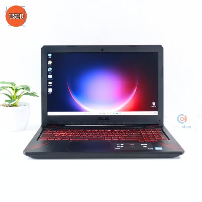 NOTEBOOK (โน๊ตบุ๊ค) ASUS/CPU I7-8750H/จอ 15.6 FHD/GPU GTX1050TI 4GB/RAM DDR4 16GB/SSD M.2 128GB/HDD 1TB P17174