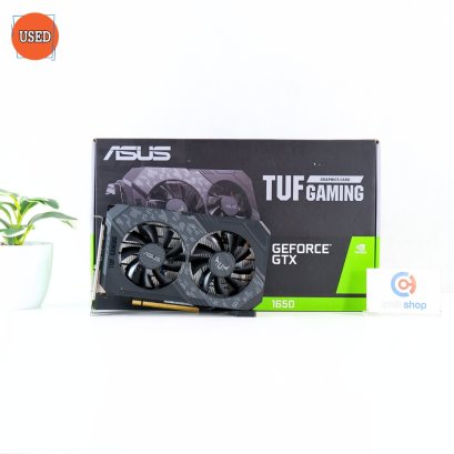 การ์ดจอ (VGA) ASUS TUF GTX1650 4GB 2F GAMING P12620