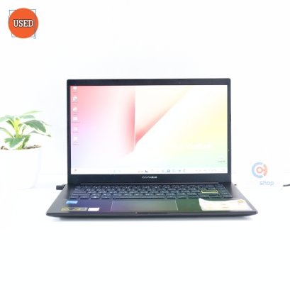 NOTEBOOK (โน๊ตบุ๊ค) ASUS/CPU I3-1115G4/จอ 14 FHD/RAM DDR4 4GB/SSD M.2 512GB P17203