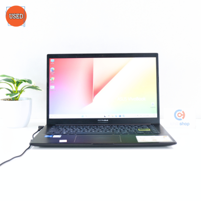NOTEBOOK (โน๊ตบุ๊ค) ASUS / CPU I5-1135G7 / จอ 14 FHD / GPU INTEL IRIS XE GRAPHICS / RAM DDR4 8GB 3200MHz / SSD 512GB P16656