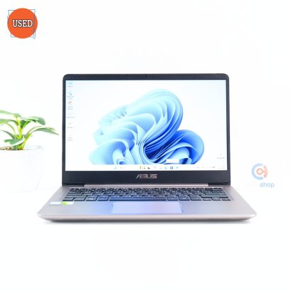 NOTEBOOK (โน๊ตบุ๊ค) ASUS / CPU I5-7200U / จอ 14 FHD / VGA GT940MX 2GB / RAM DDR4 4GB / SSD 500GB M.2 P17644