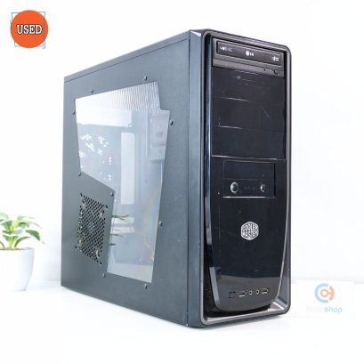 CASE (เคสเปล่า) COOLER MASTER ELITE 310-QWN1 (BLACK-SLIVER) P11161