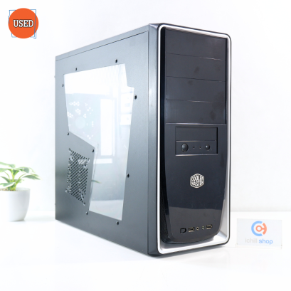 CASE (เคสเปล่า) COOLER MASTER ELITE 310 (BLACK-SILVER) P16940
