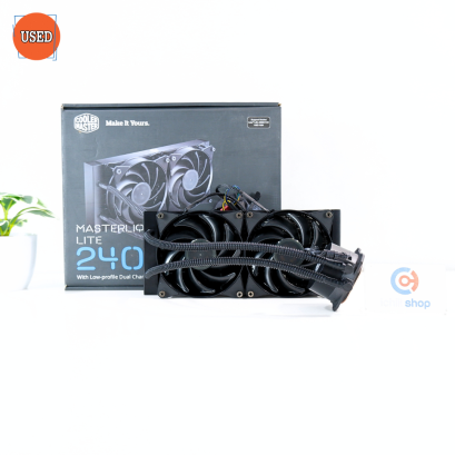 LIQUID COOLING (ชุดระบายความร้อนน้ำ) COOLER MASTER MASTERLIQUID LITE 240 P16796
