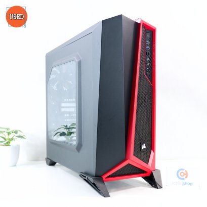 CASE (เคสเปล่า) CORSAIR ALPHA (BLACK/RED) P17355