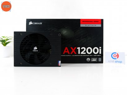 POWER SUPPLY (พาวเวอร์ซัพพลาย) CORSAIR AX1200I 1200W (80 PLUS PLATINUM) P12991