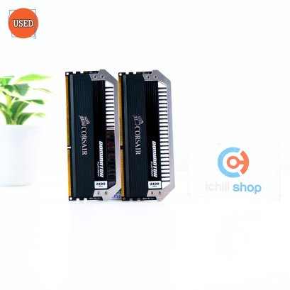 RAM (แรม) CORSAIR DOMINATOR PLATINUM DDR3 8GB (4X2) 2400 MHz P15664