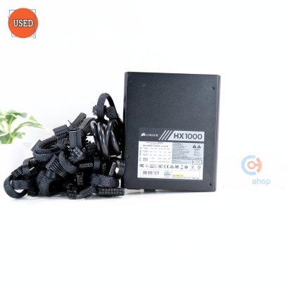 POWER SUPPLY (พาวเวอร์ซัพพลาย) CORSAIR HX1000 1000W (80 PLUS PLATINUM) P16186