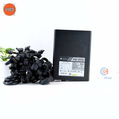 POWER SUPPLY (พาวเวอร์ซัพพลาย) CORSAIR HX1200 1200W (80 PLUS PLATINUM) P16187