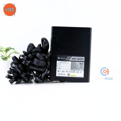 POWER SUPPLY (พาวเวอร์ซัพพลาย) CORSAIR HX1200 1200W (80 PLUS PLATINUM) P16187