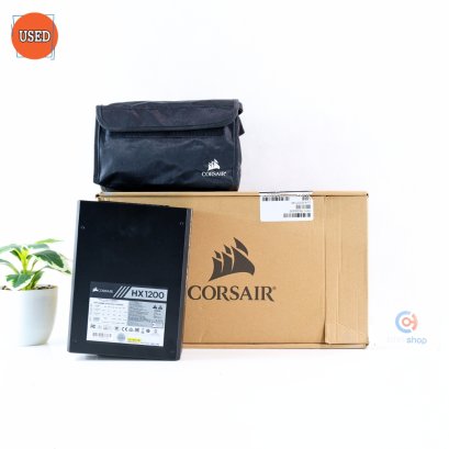 POWER SUPPLY (พาวเวอร์ซัพพลาย) CORSAIR HX1200 1200W (80 PLUS PLATINUM) P16188