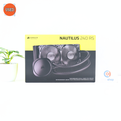 LIQUID COOLING (ชุดระบายความร้อนน้ำ) CORSAIR NAUTILUS 240 RS BLACK P16726