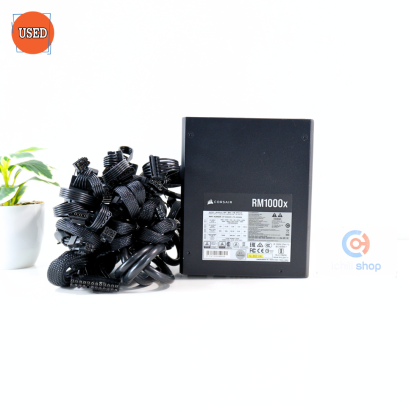 POWER SUPPLY (พาวเวอร์ซัพพลาย) CORSAIR RM1000X 1000W (80 PLUS GOLD) P16185