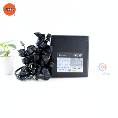 POWER SUPPLY (พาวเวอร์ซัพพลาย) CORSAIR RM850 850W (80 PLUS GOLD) P16475