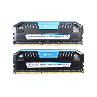 RAM (แรม) CORSAIR VENGEANCE DDR3 16GB (8X4) 1866MHz P07287
