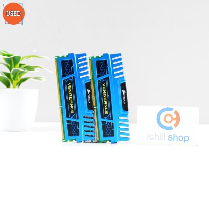 RAM (แรม) CORSAIR VENGEANCE DDR3 8GB (4X2) 1600MHZ P14252