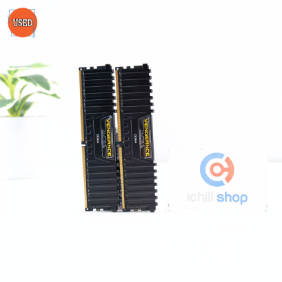 RAM (แรม) CORSAIR VENGEANCE LPX DDR4 16GB (8X2) 2666MHz P09816