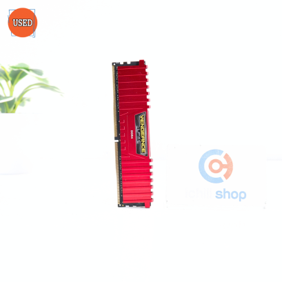 RAM (แรม) CORSAIR VENGEANCE LPX DDR4 4GB 2133MHz RED P16603