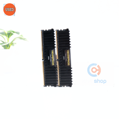 RAM (แรม) CORSAIR VENGEANCE LPX DDR4 8GB (4GBX2) 2400MHz BLACK P16607