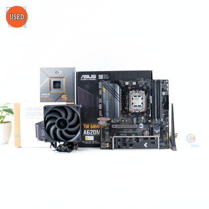 ชุดซีพียูพร้อมเมนบอร์ด CPU: AMD RYZEN 5 8500G + MB: ASUS TUF GAMING A620M-PLUS WIFI P16504