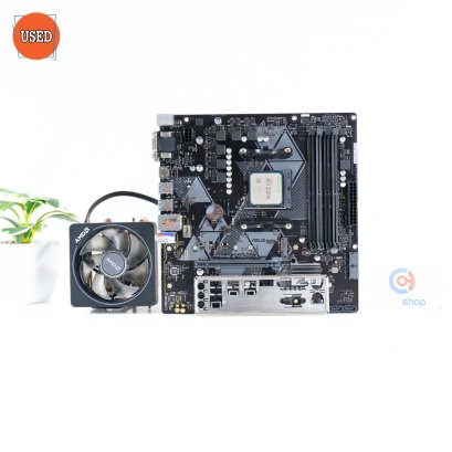 ชุดซีพียูพร้อมเมนบอร์ด CPU: AMD RYZEN 7 3700X + MB: ASUS PRIME B450M-A P17271