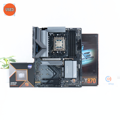 ชุดซีพียูพร้อมเมนบอร์ด CPU: AMD RYZEN 9 9950X + MB: GIGABYTE X870 EAGLE WIFI7 P16363