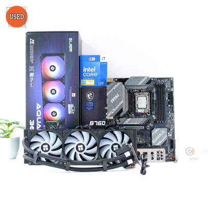 ชุดซีพียูเมนบอร์ดพร้อมชุดน้ำ CPU: I7-14700KF+MB: MSI B760 GAMING PLUS WIFI+LC: THERMALRIGHT AQUA ELITE 360 V3 P16589