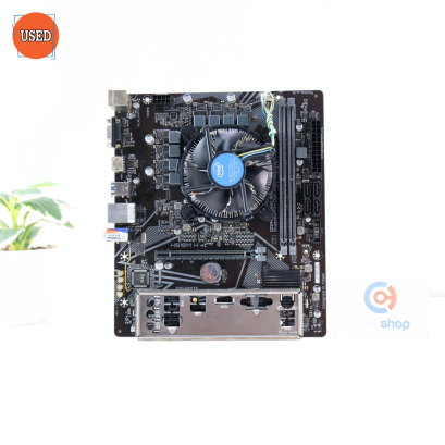 ชุดซีพียูพร้อมเมนบอร์ด CPU: INTEL CORE I3-10100F + MB: GIGABYTE H510M H P16534
