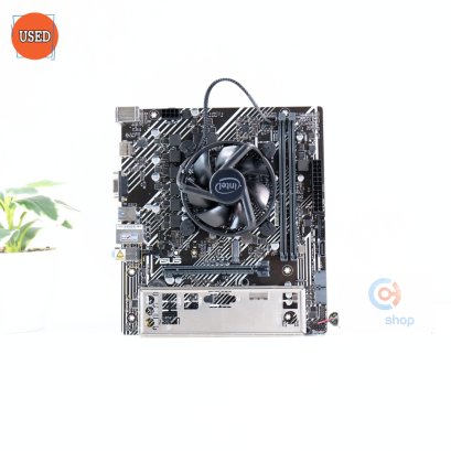 ชุดซีพียูพร้อมเมนบอร์ด CPU: INTEL CORE I3-10105 + MB: ASUS PRIME H510M-K R2.0 DDR4 P17828