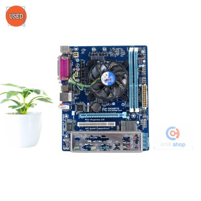 ชุดซีพียูพร้อมเมนบอร์ด CPU: INTEL CORE I3-2100 + MB: GIGABYTE GA-H61M-S2P P17249