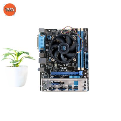 ชุดซีพียูพร้อมเมนบอร์ด CPU: INTEL CORE I3-3240 + MB: ASUS H61M-D P17385