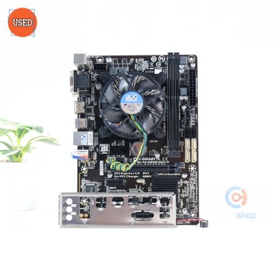 ชุดซีพียูพร้อมเมนบอร์ด CPU: INTEL CORE I3-4160 + MB: GIGABYTE GA-B85M-HD3-A P17320