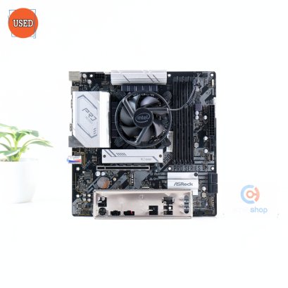 ชุดซีพียูพร้อมเมนบอร์ด CPU: INTEL CORE I5-10400 + MB: ASROCK B560M PRO4 P17246