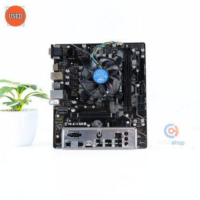 ชุดซีพียูพร้อมเมนบอร์ด CPU: INTEL CORE I5-11400 + MB: BIOSTAR H510MH/E 2.0 P17703