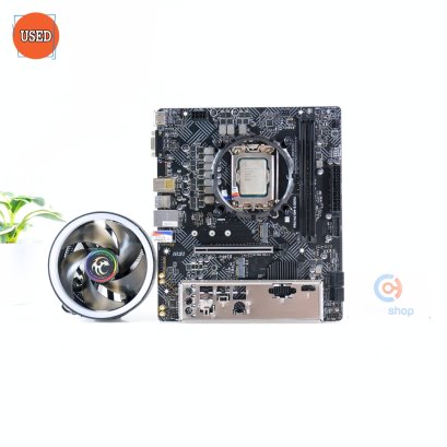 ชุดซีพียูพร้อมเมนบอร์ด CPU: INTEL CORE I5-12400F + MB: MSI PRO H610M-B DDR4 P17278