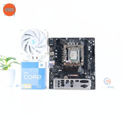 ชุดซีพียูพร้อมเมนบอร์ด CPU: INTEL CORE I5-13400F + MB: BIOSTAR B760MX2-E D4 P17723