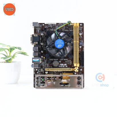 ชุดซีพียูพร้อมเมนบอร์ด CPU: INTEL CORE I5-4460 + MB: ASUS H81M-E P17309
