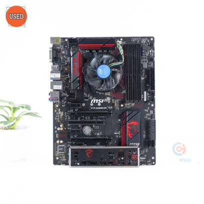 ชุดซีพียูพร้อมเมนบอร์ด CPU: INTEL CORE I5-6500 + MB: MSI H170 GAMING M3 P17029