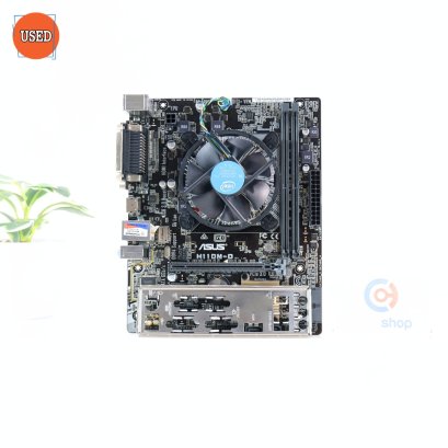 ชุดซีพียูพร้อมเมนบอร์ด CPU: INTEL CORE I5-6600 + MB: ASUS H110M-D P17208
