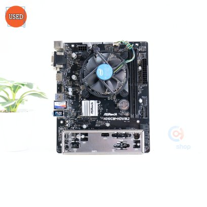 ชุดซีพียูพร้อมเมนบอร์ด CPU: INTEL CORE I7-8700 + MB: ASROCK H310CM-HDV/M.2 P17865